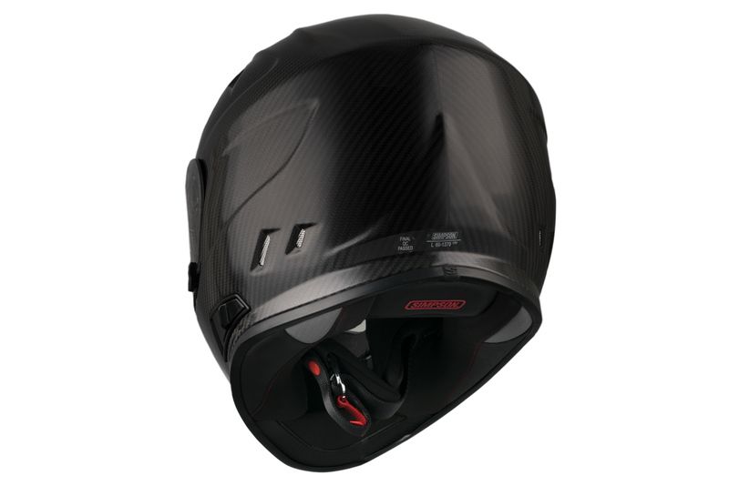 SIMPSON Darksome Åpningshjelm Carbon